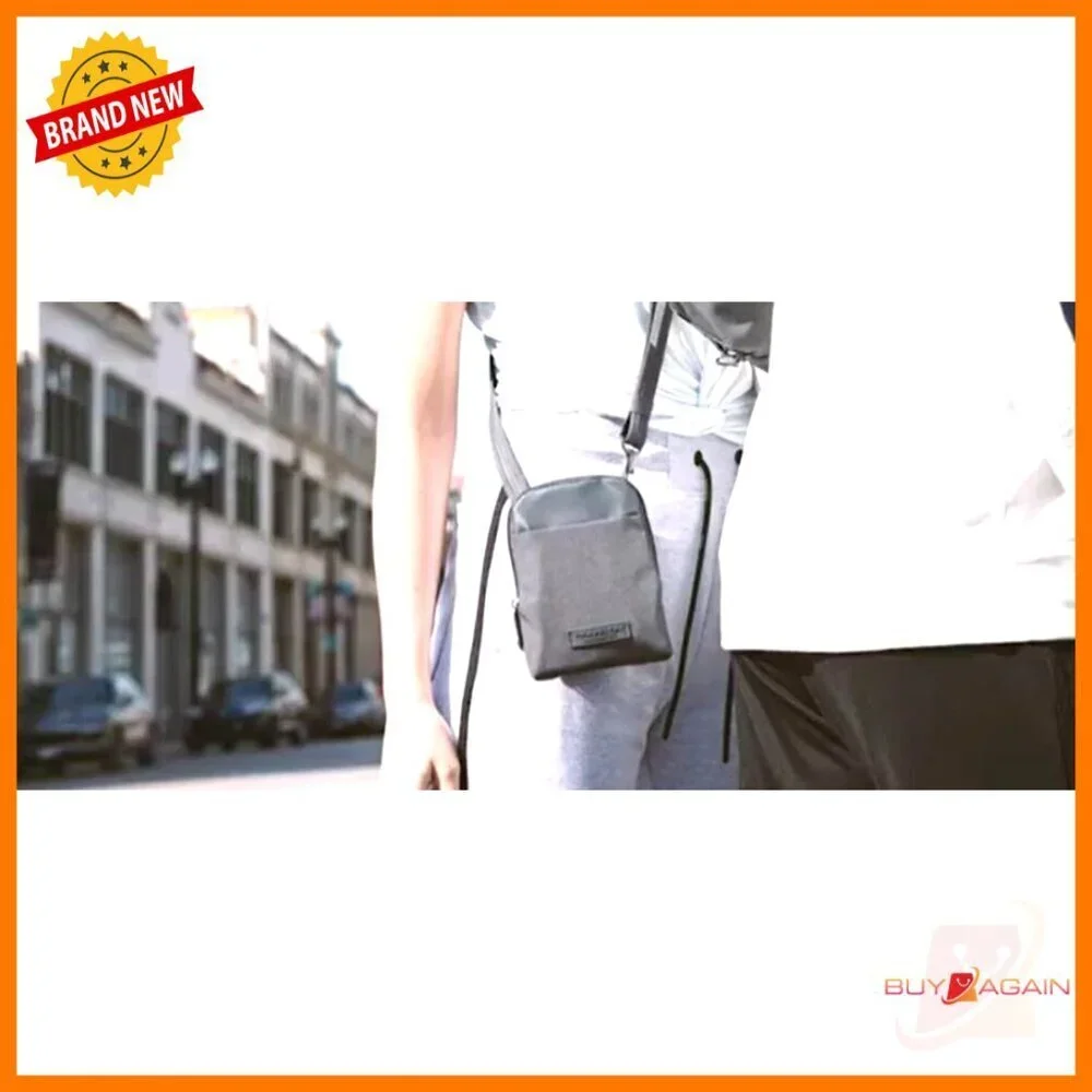 Anti-Theft Mini Crossbody Bag with RFID Blocking, Stadium Compliant